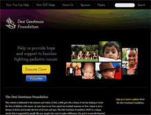 Tablet Screenshot of desigeestmanfoundation.org